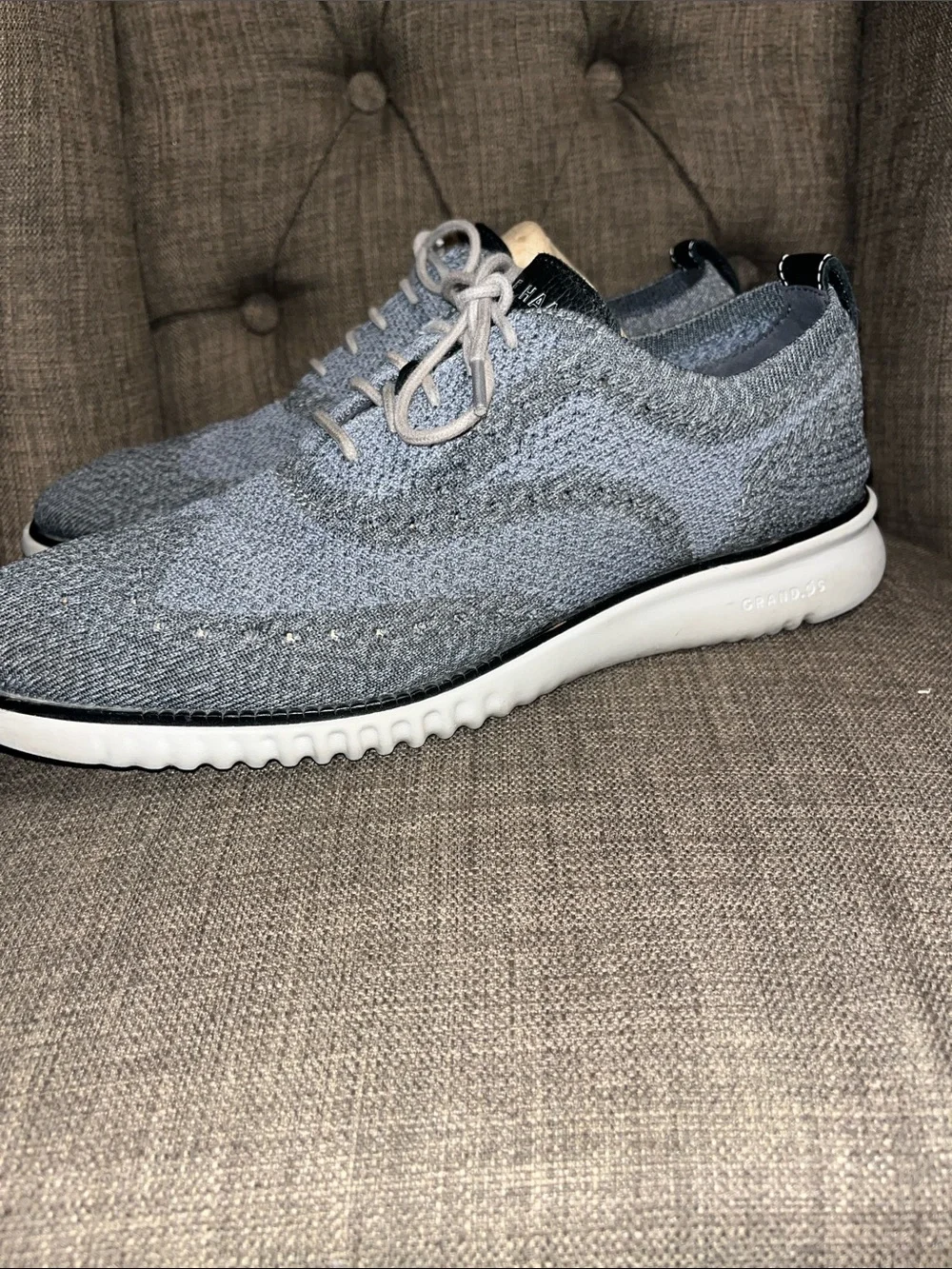 Cole Haan 2.ZERØGRAND Stitchlite Wingtip Oxfords men's size 9 - Picture 3 of 10
